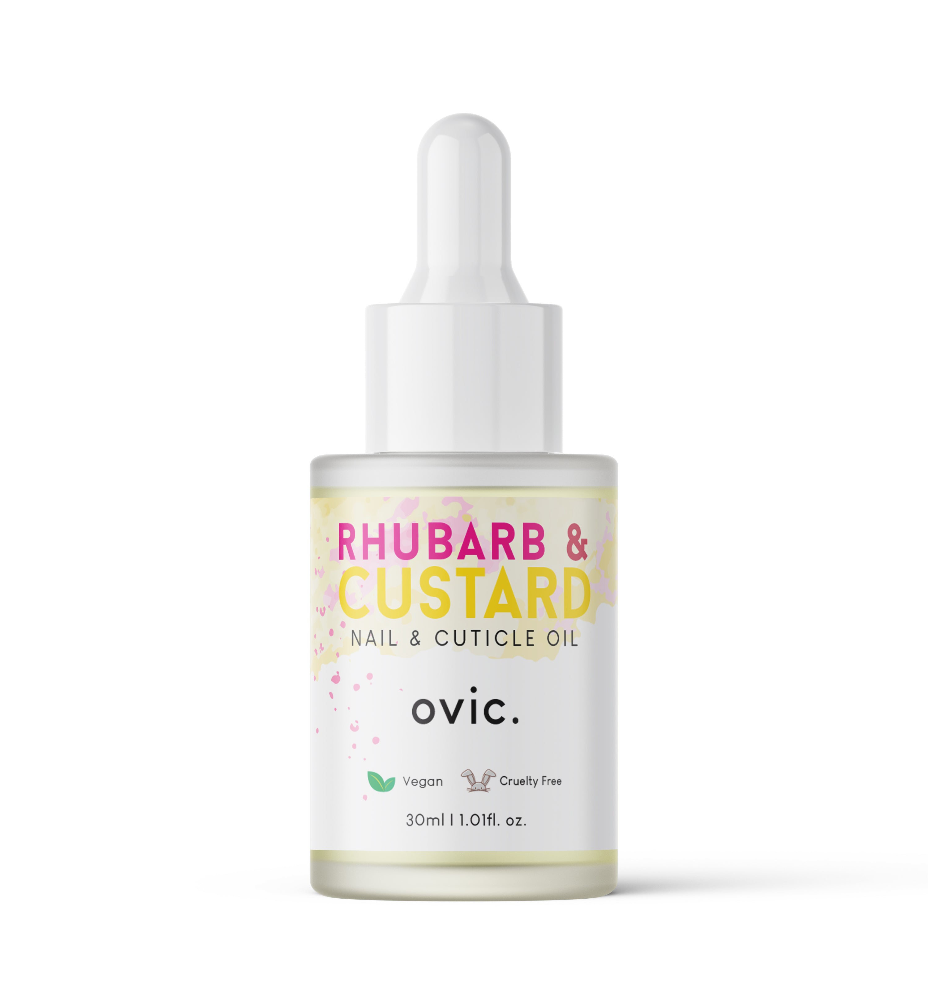 Rhubarb & Custard Cuticle Oil Dropper 30ml